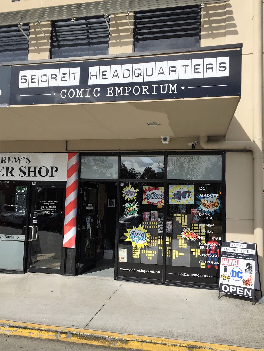 Secret Headquarters - Comic Emporium | book store | 3/2 Beaconsfield-Emerald Rd, Beaconsfield VIC 3807, Australia | 0397693469 OR +61 3 9769 3469