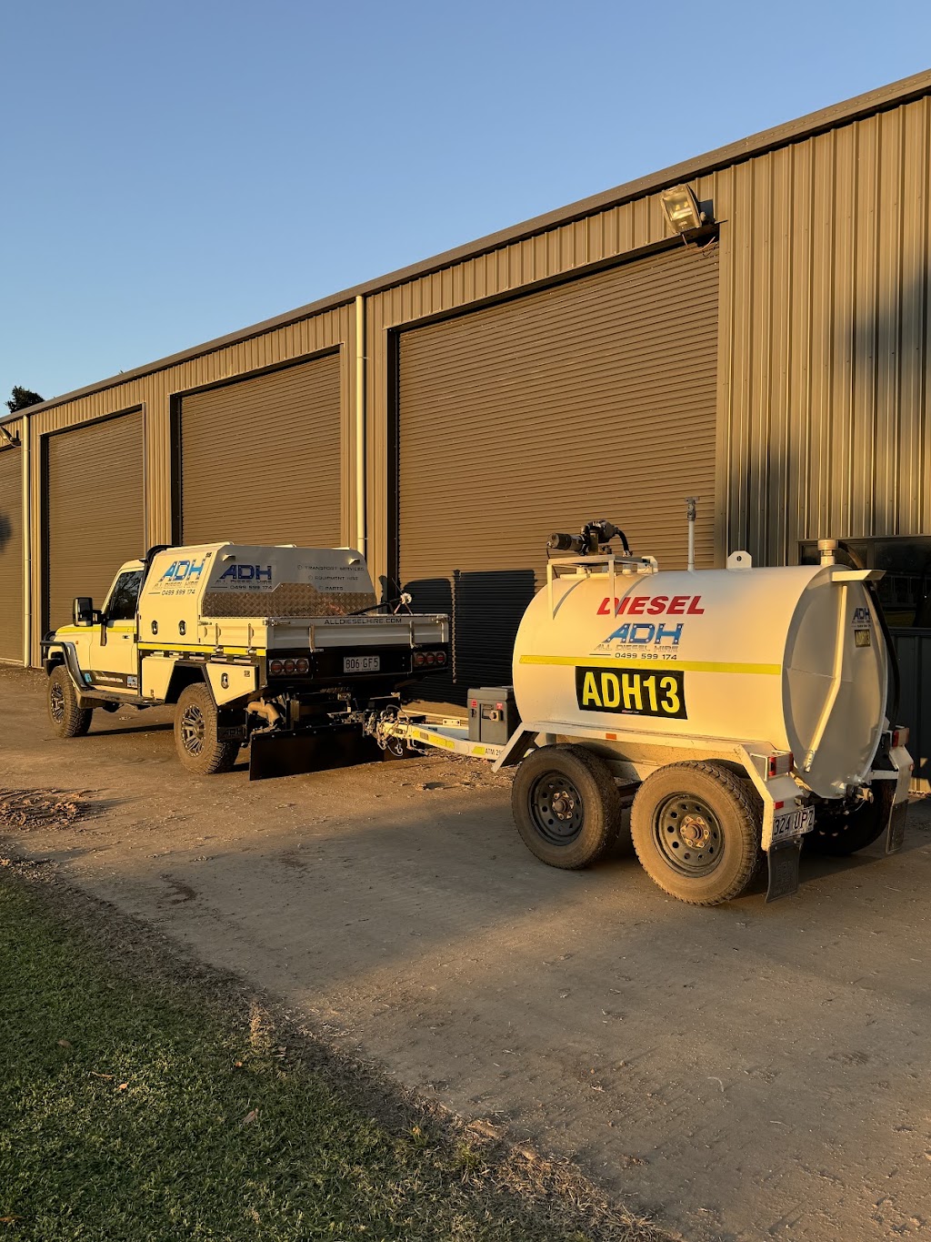 All Diesel Hire | 1136 Mackay - Eungella Rd, Marian QLD 4753, Australia | Phone: 0499 599 174