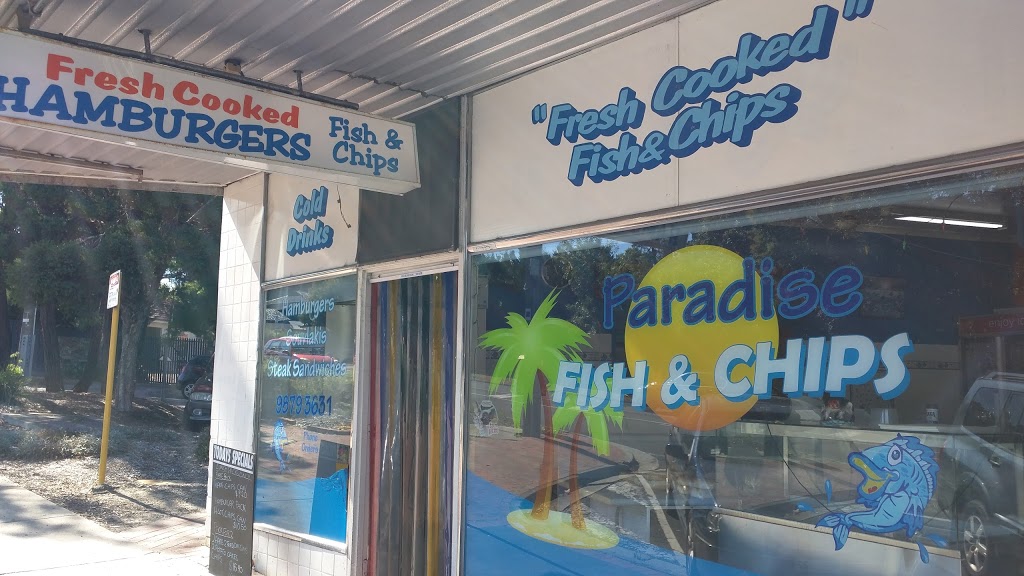 Paradise Fish & Chips | meal takeaway | 85 Loughnan Rd, Ringwood VIC 3134, Australia | 0398793631 OR +61 3 9879 3631