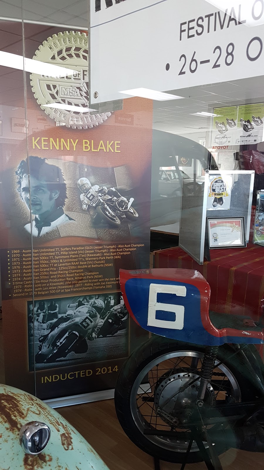 Kenny Blake Memorial Statue | Strathalbyn SA 5255, Australia | Phone: 0427 674 620