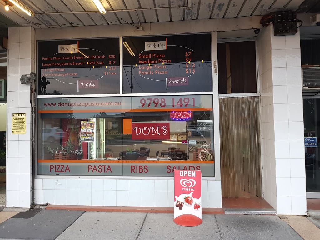 Doms Pizza | meal delivery | 385 Chandler Rd, Keysborough VIC 3173, Australia | 0397981491 OR +61 3 9798 1491