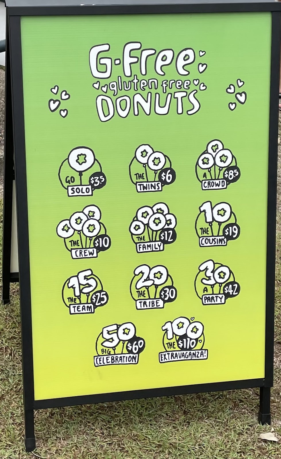 G-Free Donuts Yarrawonga | 33 Orr St, Yarrawonga VIC 3730, Australia | Phone: 0400 059 150