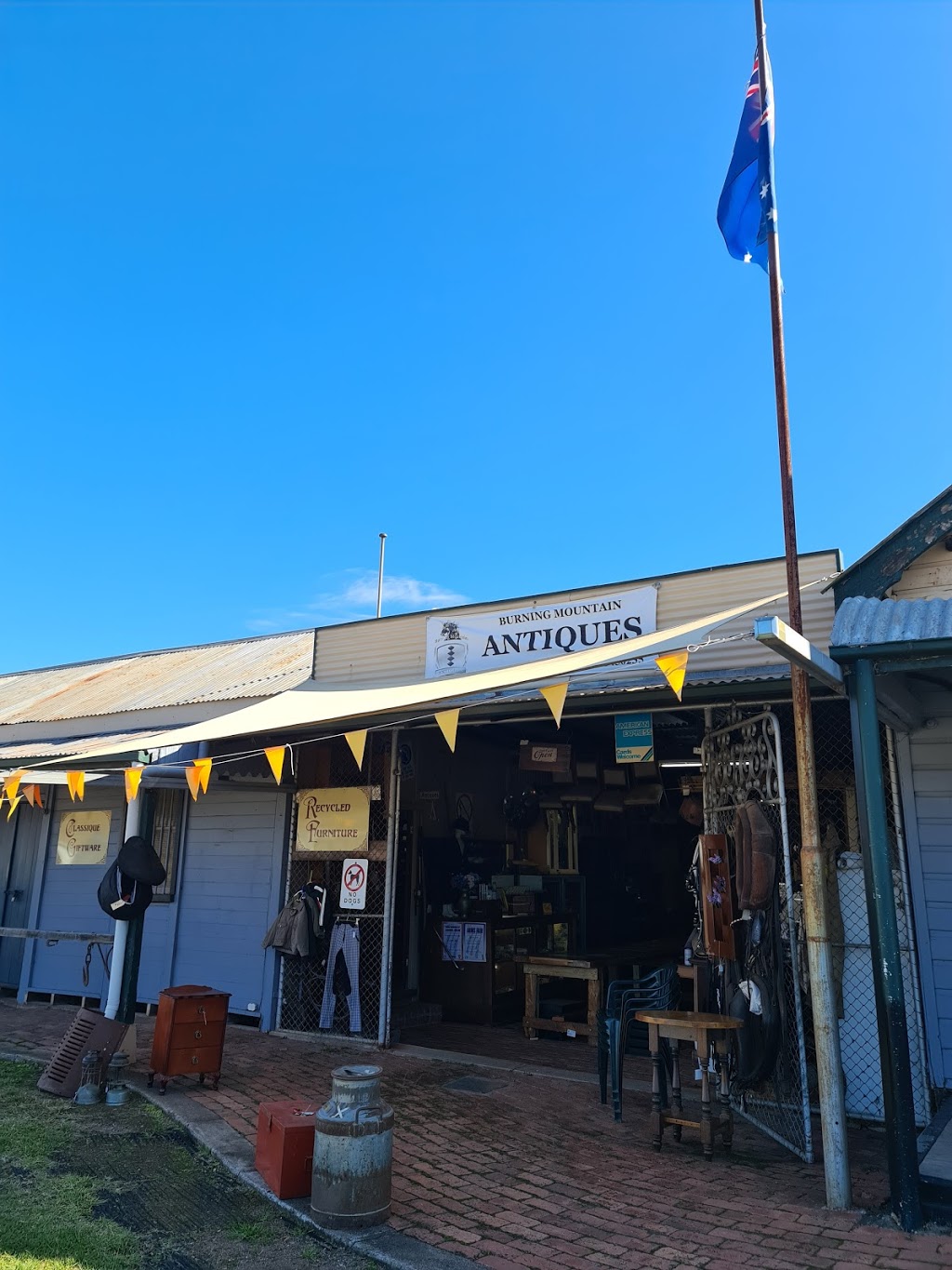 Burning Mountain Antiques | home goods store | New England Hwy, Wingen NSW 2337, Australia | 0409836017 OR +61 409 836 017
