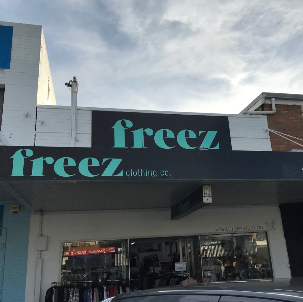 Freez Clothing Co. | clothing store | 103 Gymea Bay Rd, Gymea NSW 2227, Australia | 0295403054 OR +61 2 9540 3054