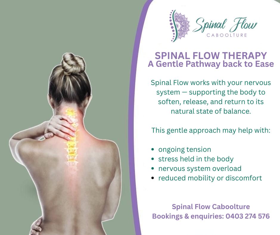 Spinal Flow Caboolture | 22 Glady Ave, Caboolture QLD 4510, Australia | Phone: 0403 274 576