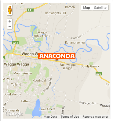 Anaconda Wagga Wagga | 129/145 Hammond Ave, East Wagga Wagga NSW 2650, Australia | Phone: (02) 5942 3200