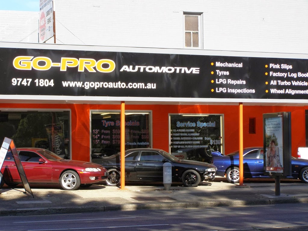 Go-Pro Automotive | 1/240 Parramatta Rd, Burwood NSW 2134, Australia | Phone: (02) 9747 1804