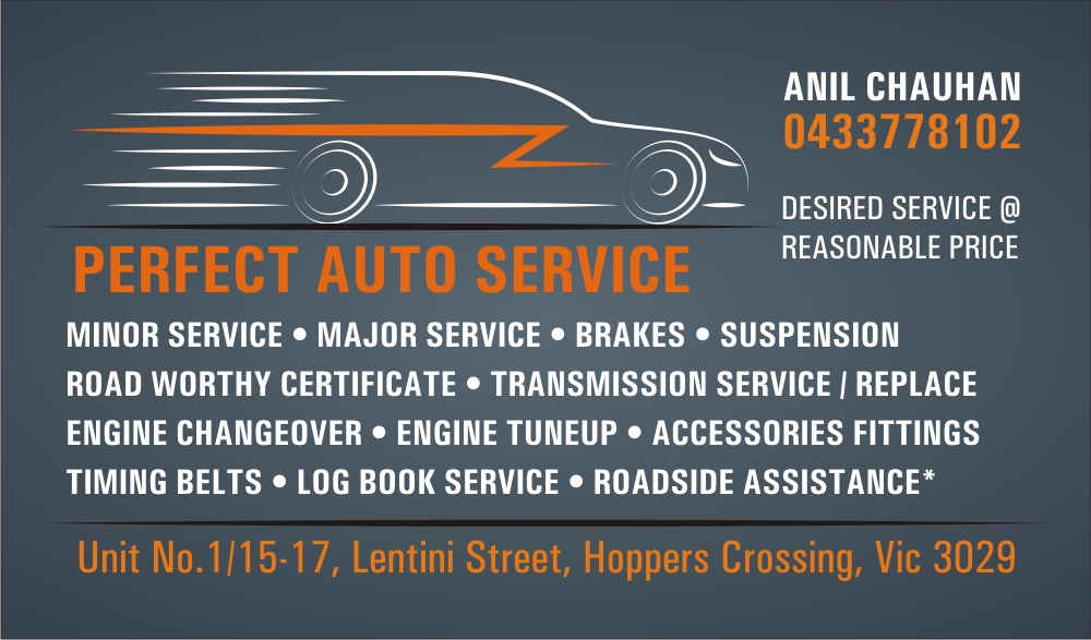 Perfect Auto Services | car repair | 17 Lentini St, Hoppers Crossing VIC 3029, Australia | 0433778102 OR +61 433 778 102