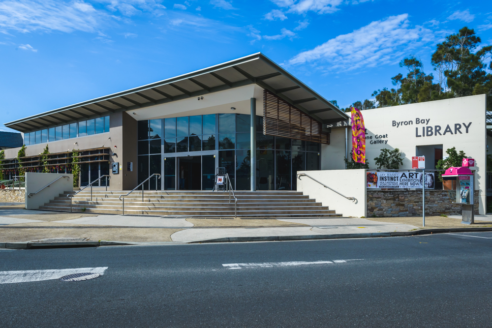 Byron Bay Library | library | Middleton St &, Lawson St, Byron Bay NSW 2481, Australia | 0266858540 OR +61 2 6685 8540