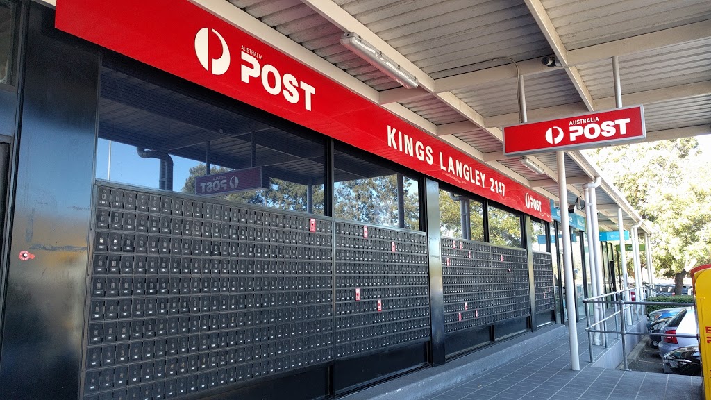 Australia Post - Kings Langley LPO | post office | Shop 21/125 James Cook Dr, Kings Langley NSW 2147, Australia | 0296243203 OR +61 2 9624 3203