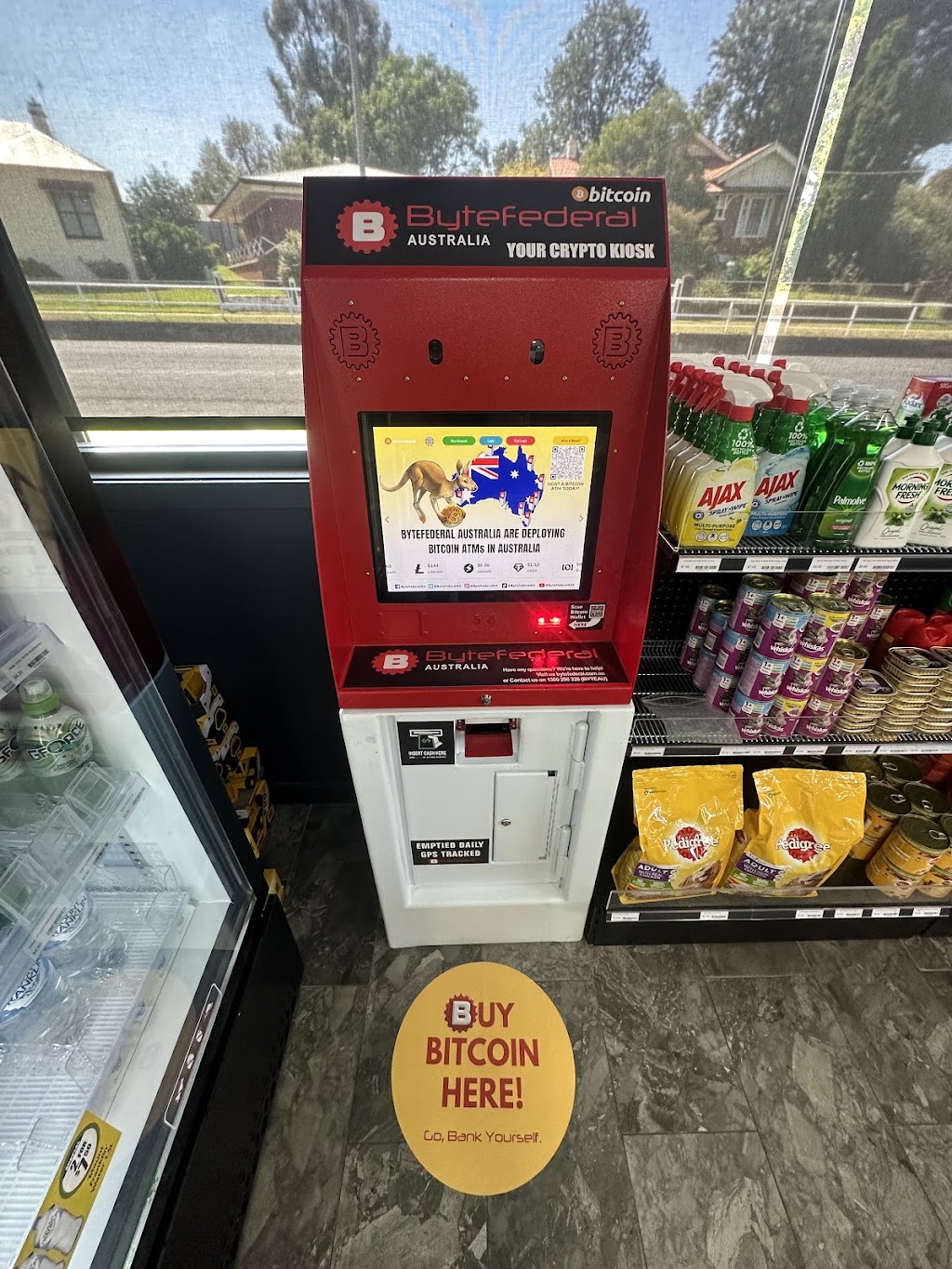 ByteFederal Australia Bitcoin ATM (Ultra Petroleum Canowindra) | 19 Gaskill St, Canowindra NSW 2804, Australia | Phone: 1300 298 328