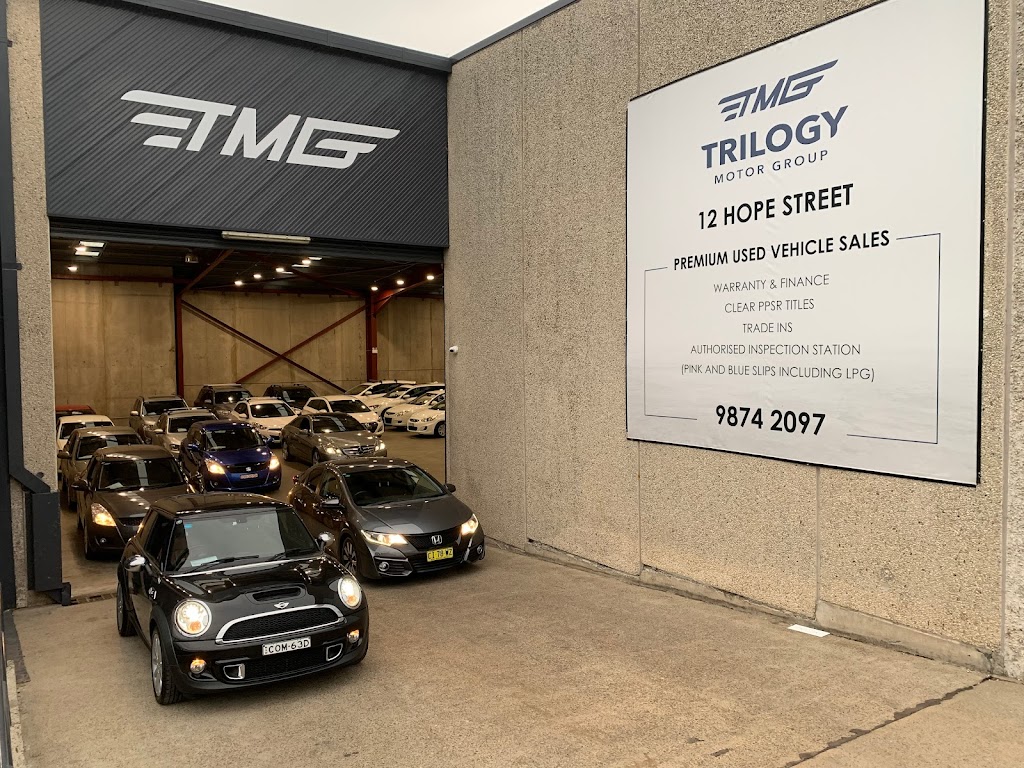 Trilogy Motor Group (12 Hope St) Opening Hours