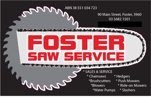 Foster Saw Service | 90 Main St, Foster VIC 3960, Australia | Phone: (03) 5682 1501