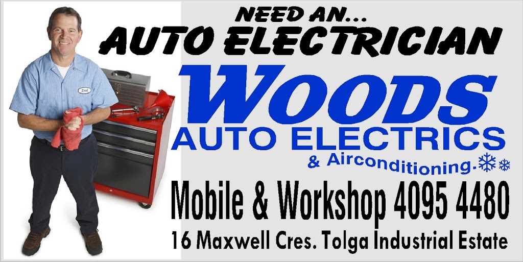 Woods Auto Electrics & Air Conditioning | 16 Maxwell Cres, Atherton QLD 4883, Australia | Phone: (07) 4095 4480