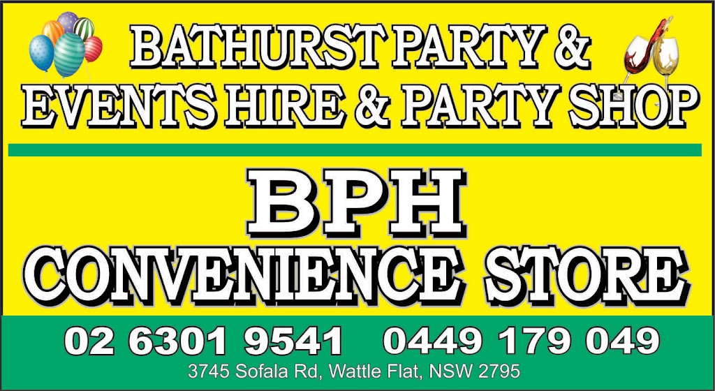 BPH Convenience store | convenience store | 3745 Sofala Rd, Wattle Flat NSW 2795, Australia | 0449179049 OR +61 449 179 049