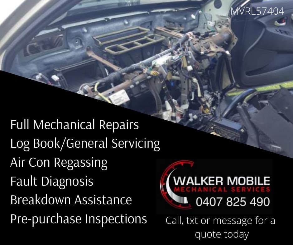 Walker Mobile Mechanical Services | car repair | Tba, Scone NSW 2337, Australia | 0407825490 OR +61 407 825 490