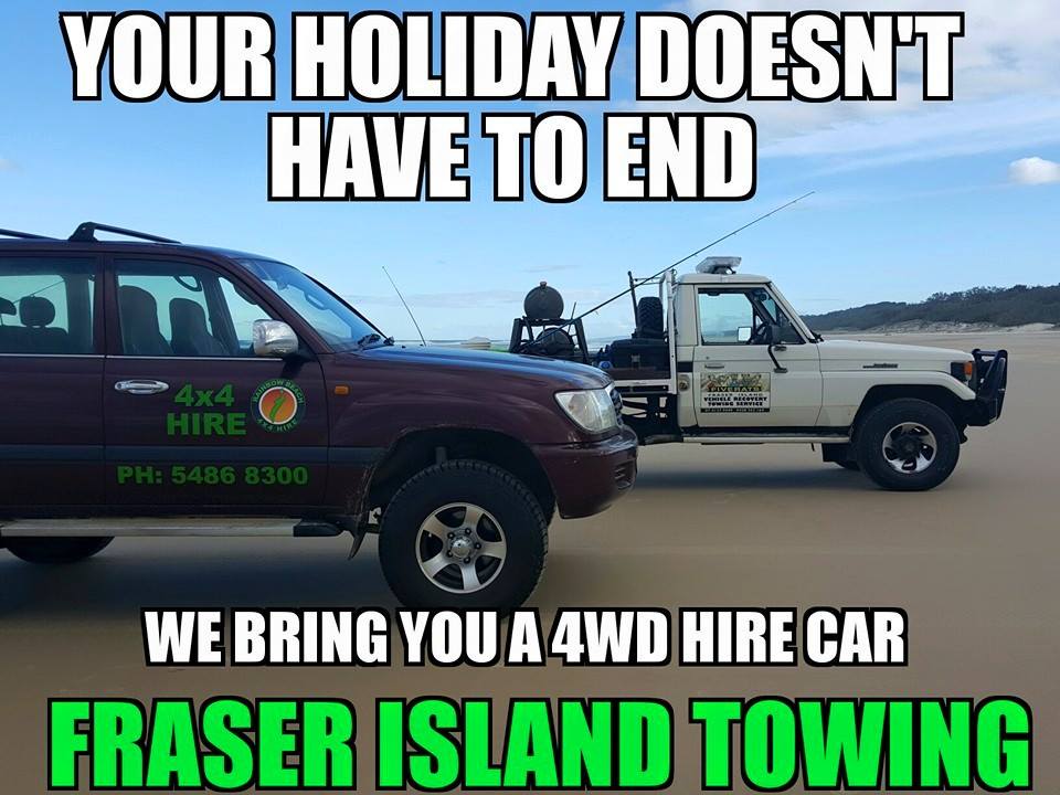 Fraser Island Towing | 4 Williams Ave, Eurong QLD 4581, Australia | Phone: 0428 353 164