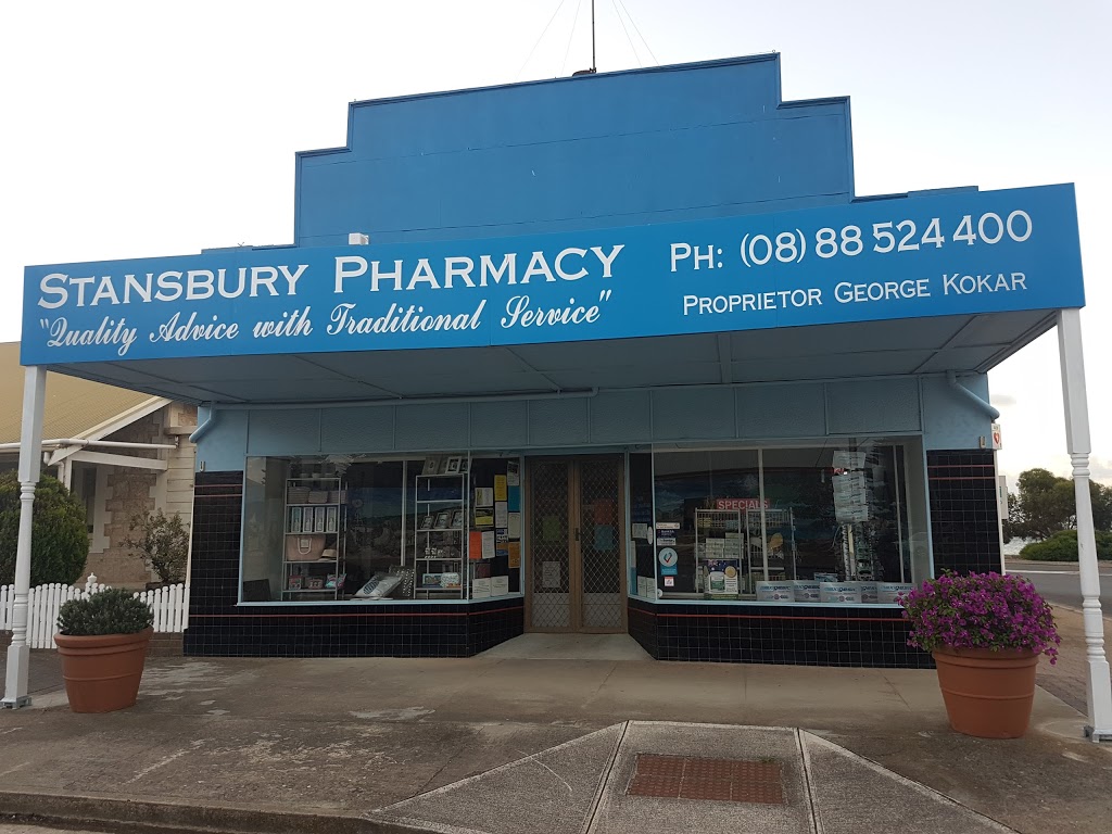 Stansbury Pharmacy | health | 1 St Vincent St, Stansbury SA 5582, Australia | 0888524400 OR +61 8 8852 4400