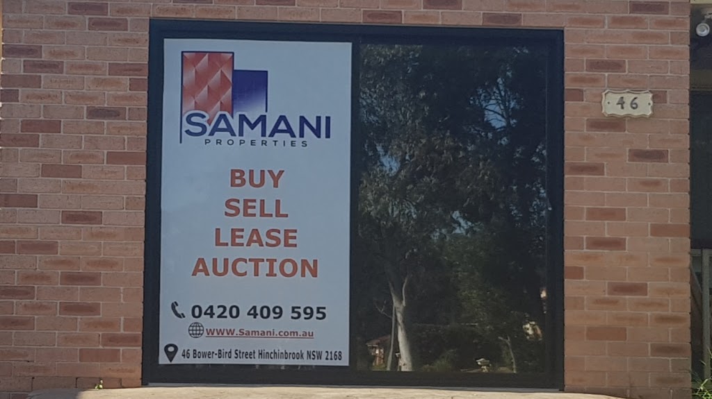 Samani Properties | 46 Bower Bird St, Hinchinbrook NSW 2168, Australia | Phone: 0420 409 595