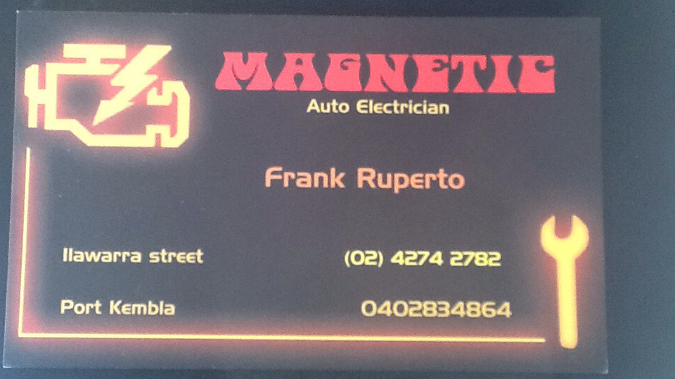 Magnetic Auto Electrics | car repair | 48 Illawarra St, Port Kembla NSW 2505, Australia | 0242742782 OR +61 2 4274 2782