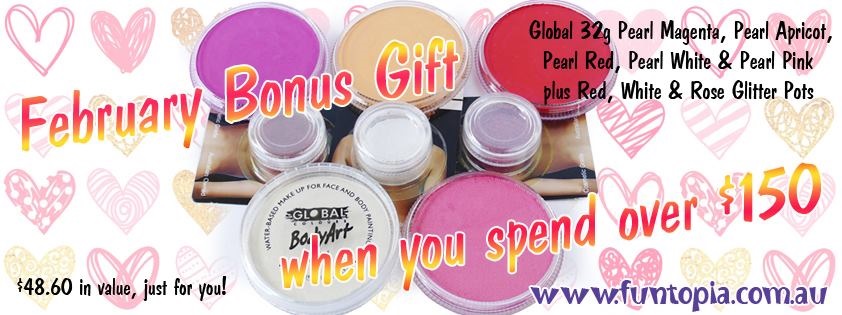 Funtopia Face Paint Make Up Special FX | store | 11 Spitfire Ave, Strathpine QLD 4500, Australia | 0421878077 OR +61 421 878 077
