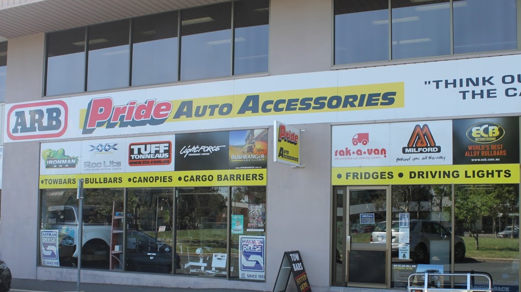 Pride Auto Accessories | car repair | 72 Dundas Ct, Phillip ACT 2606, Australia | 0261621929 OR +61 2 6162 1929