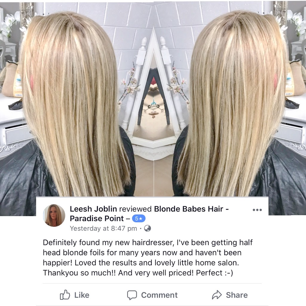 Blonde babes hair | 2/140 Oxley Dr, Paradise Point QLD 4216, Australia | Phone: 0414 317 443