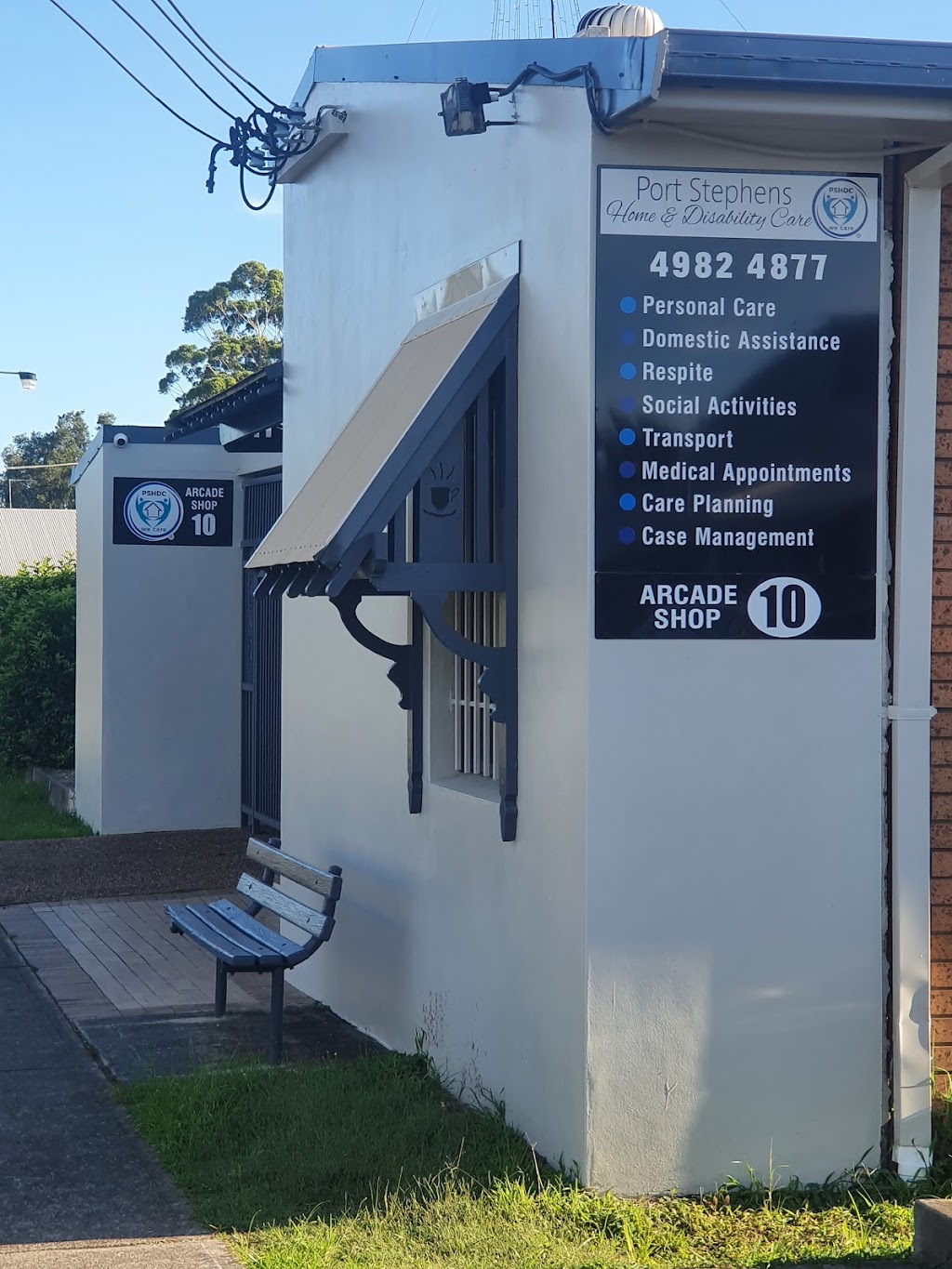 Port Stephens Home And Disability Care | point of interest | Shop 10/61 President Wilson Walk, Tanilba Bay NSW 2319, Australia | 0249824877 OR +61 2 4982 4877