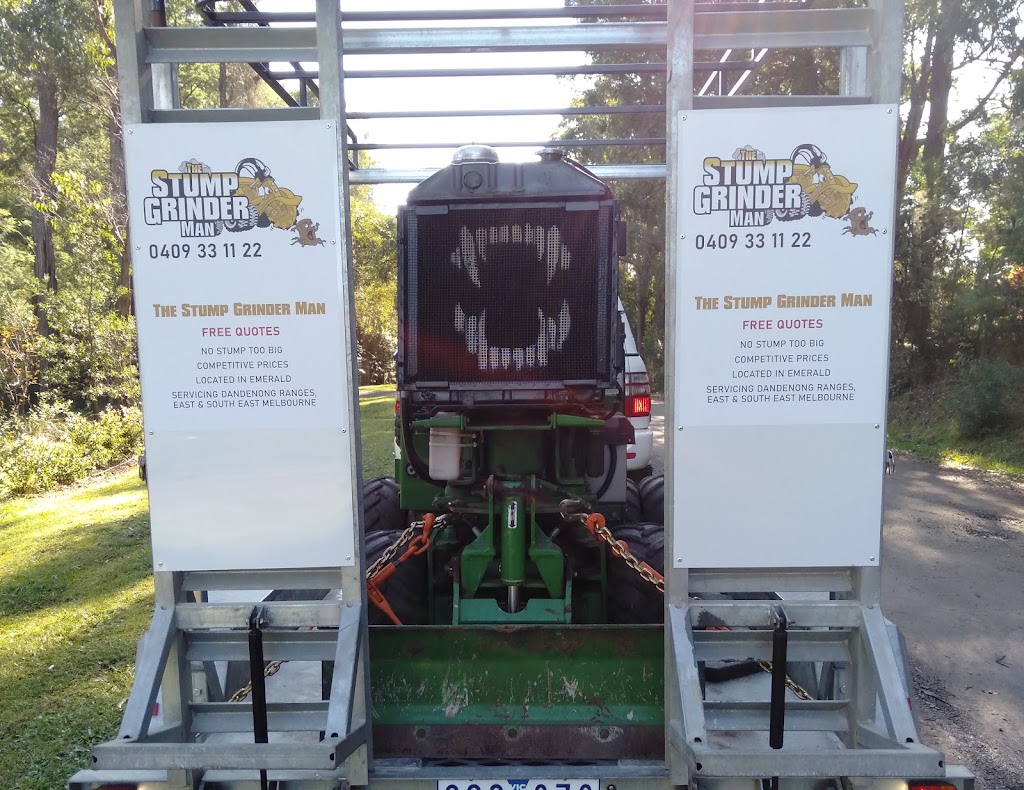 The Stump Grinder Man | Beaconsfield-Emerald Rd, Emerald VIC 3782, Australia | Phone: 0409 331 122