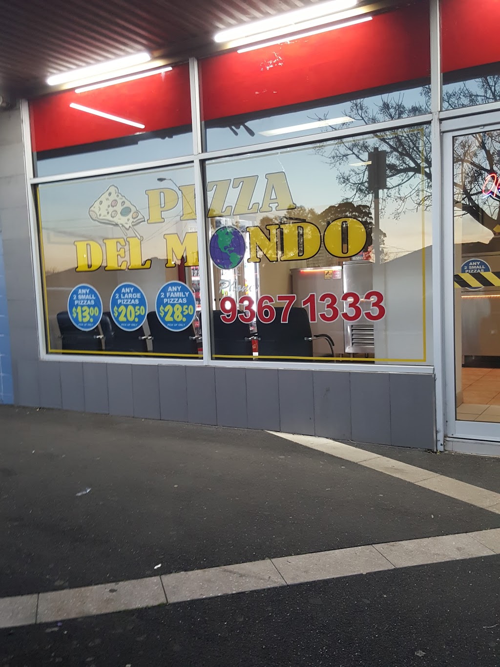 Pizza Del Mondo Kings Park | meal takeaway | 54 Kings Road, Kings Park, Melbourne, VIC, Melbourne VIC 3021, Australia | 0393671333 OR +61 3 9367 1333