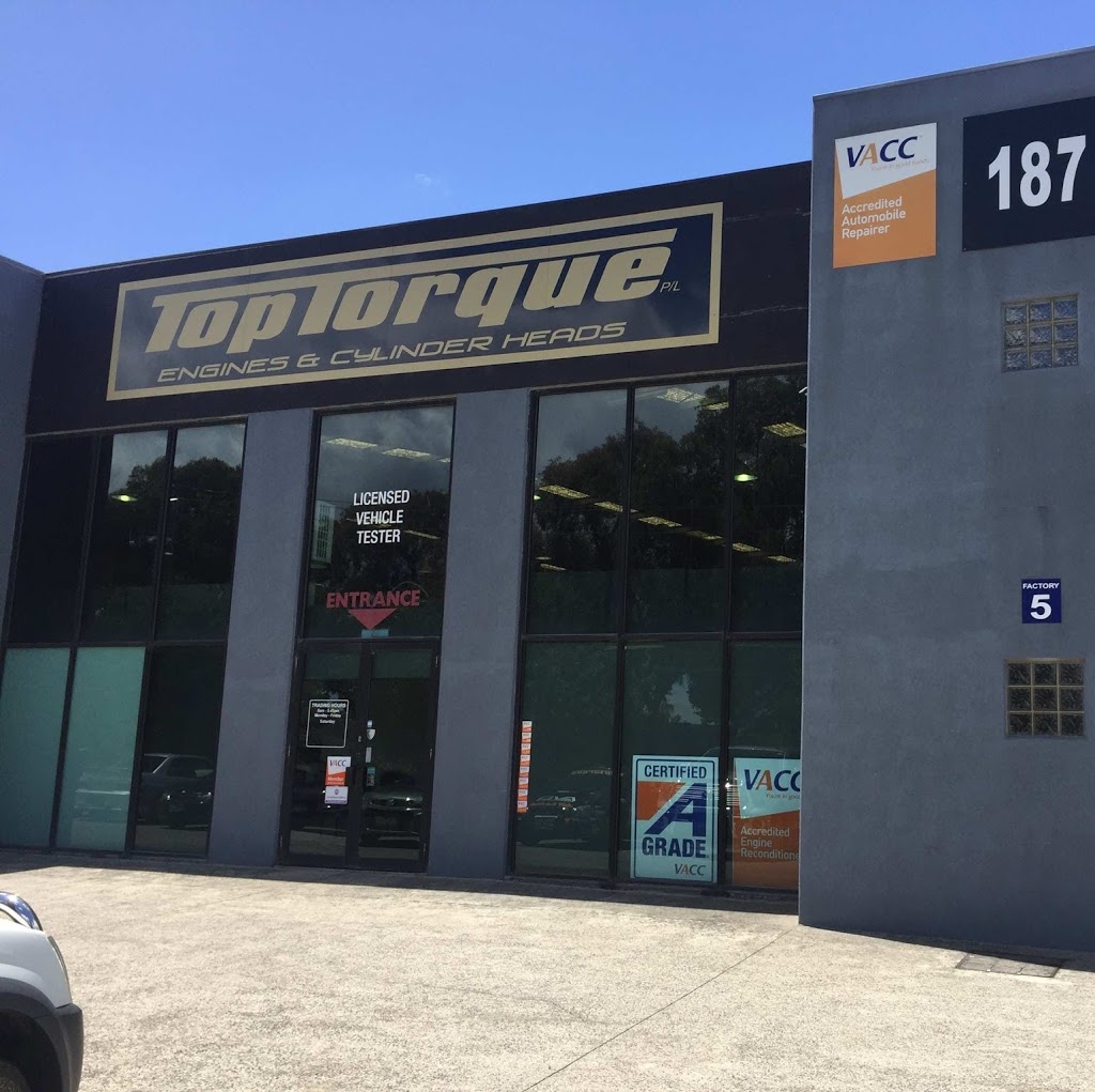 Top Torque Performance engines and cylinder heads | car repair | 5/187-201 Rooks Rd, Vermont VIC 3133, Australia | 0398733800 OR +61 3 9873 3800
