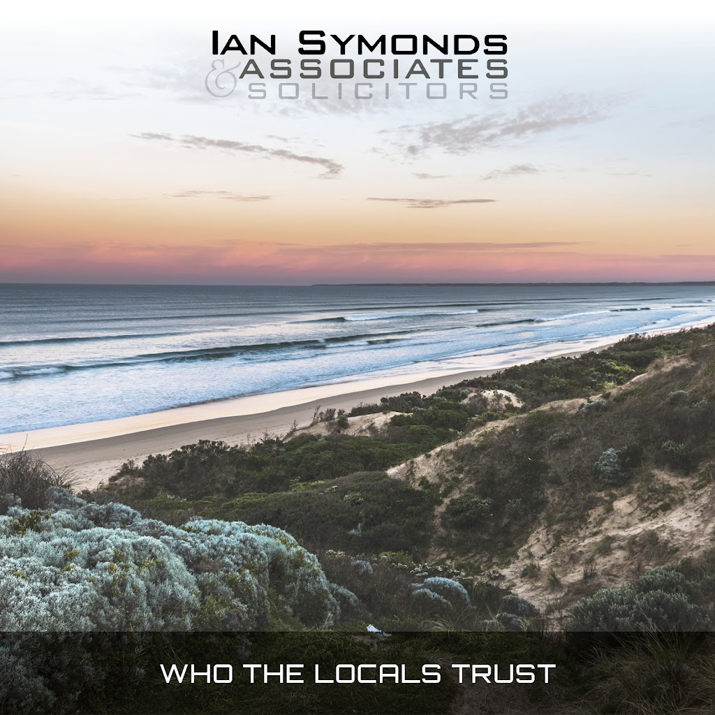 Ian Symonds & Associates Solicitors | 1/153 Barkly St, Mornington VIC 3931, Australia | Phone: (03) 5674 2644