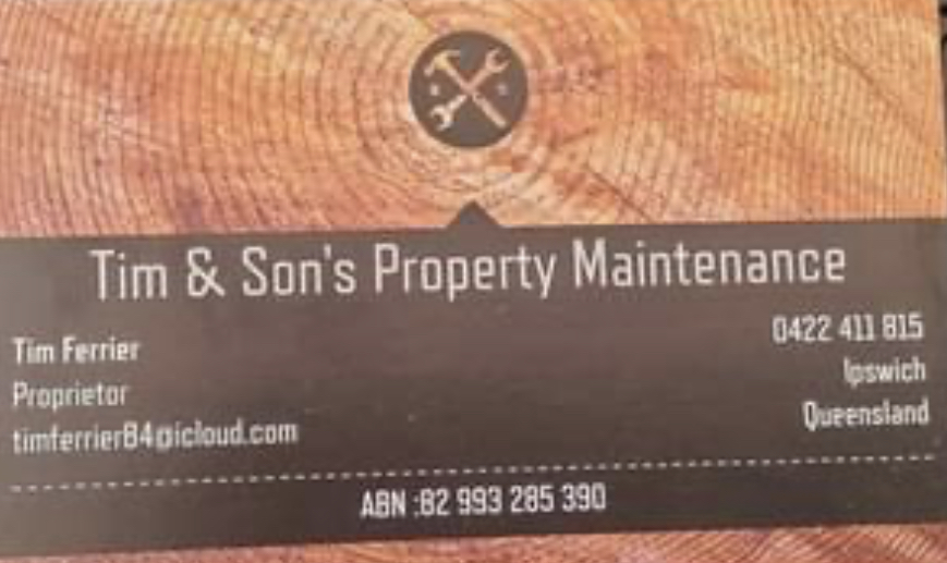 Tim and sons property maintenance | Fernbrooke Blvd, Redbank Plains QLD 4301, Australia | Phone: 0422 411 815
