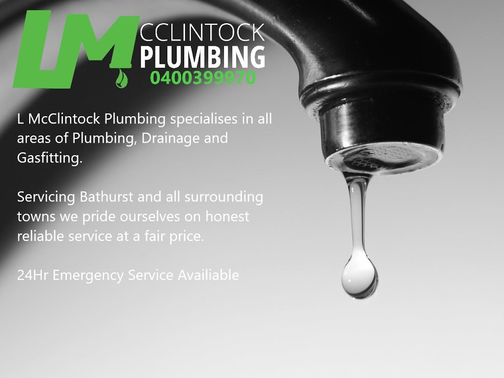 L McClintock Plumbing | plumber | 30 Jarrah Ct, Kelso NSW 2795, Australia | 0400399970 OR +61 400 399 970