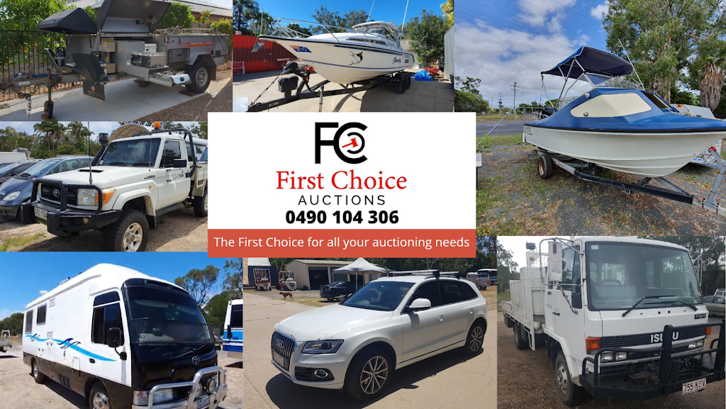 First Choice Auctions | 97 Booral Rd, Urangan QLD 4655, Australia | Phone: 0490 104 306