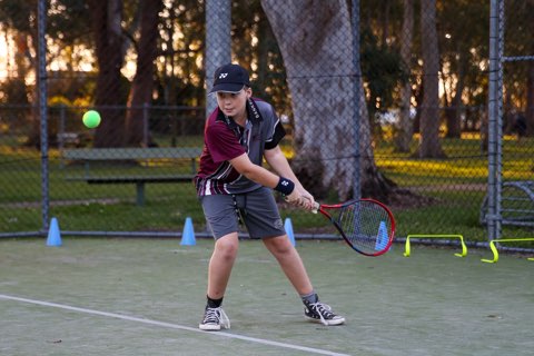 Bribie Tennis Academy | 141-159 Avon Ave, Banksia Beach QLD 4507, Australia | Phone: 0414 989 280