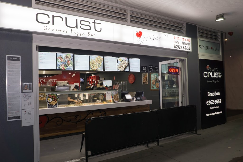 Crust Gourmet Pizza Bar | meal delivery | 28 Mort St, Braddon ACT 2612, Australia | 0262626657 OR +61 2 6262 6657