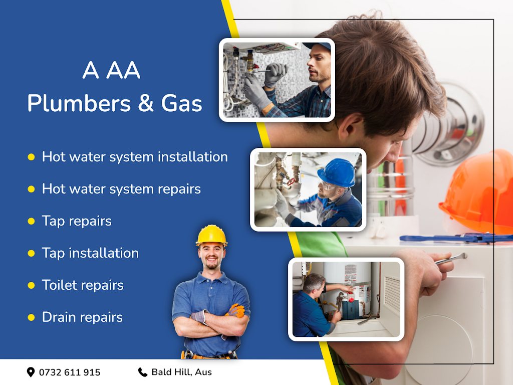 A AA Plumbers & Gas | plumber | 36 Betony St, Bald Hills QLD 4036, Australia | 0732611915 OR +61 7 3261 1915