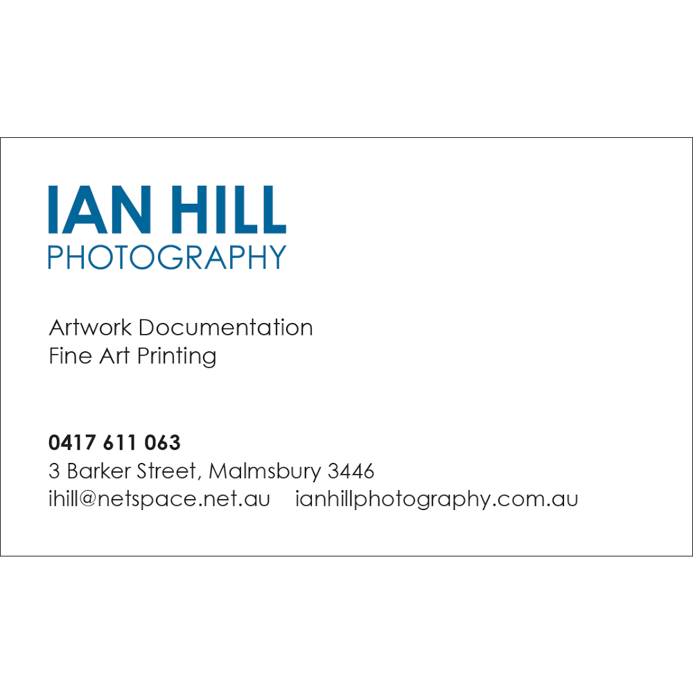 Ian Hill Fine Art Printing | 3 Barker St, Malmsbury VIC 3446, Australia | Phone: 0417 611 063