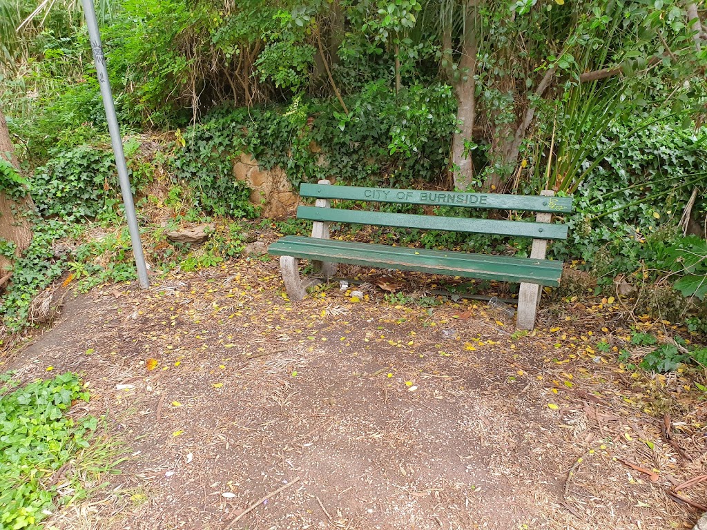 Burnside park bench | 27 Chisholm Ave, Burnside SA 5066, Australia