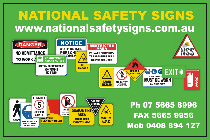 National Safety Signs - Gold Coast | store | 3/140 Millaroo Dr, Helensvale QLD 4212, Australia | 0756658996 OR +61 7 5665 8996