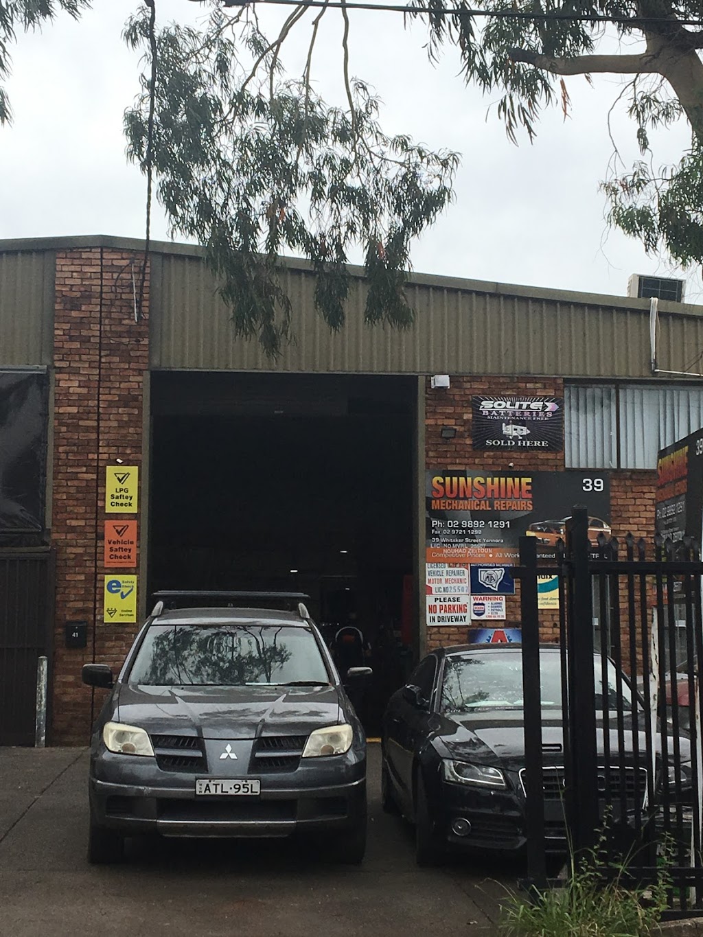 Sunshine Mechanical Repairs | car repair | 39 Whitaker St, Yennora NSW 2161, Australia | 0298921291 OR +61 2 9892 1291