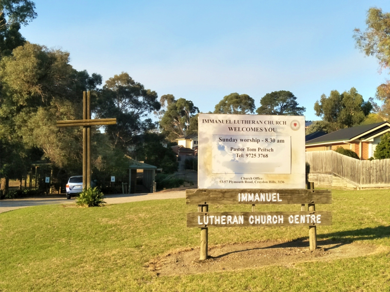 Immanuel Lutheran Church | church | 1 North Rd, Lilydale VIC 3140, Australia | 0397253768 OR +61 3 9725 3768