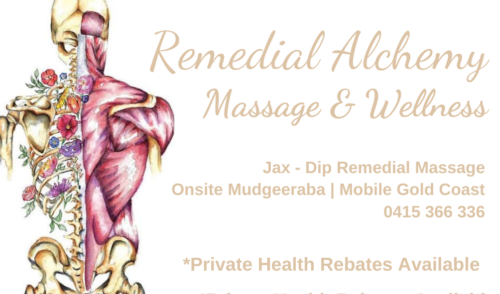 Remedial Alchemy | 42 Ellis Dr, Mudgeeraba QLD 4213, Australia | Phone: 0415 366 336