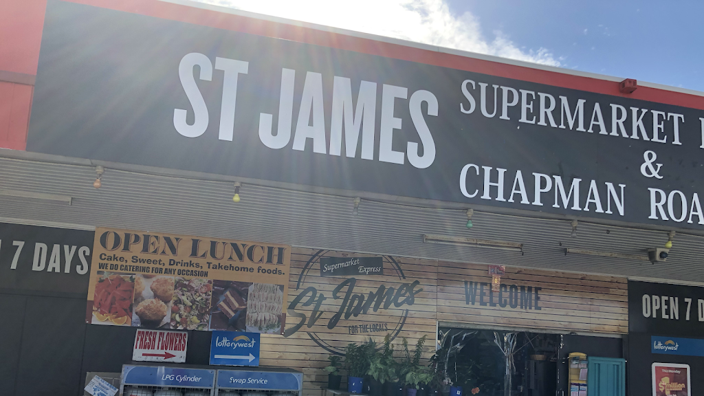 St James Supermarket express& Lotto | store | 24 Chapman Rd, St James WA 6102, Australia | 0894582697 OR +61 8 9458 2697