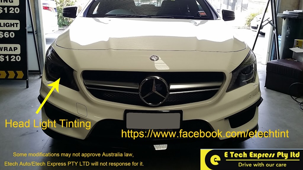 E Tech Express Tinting Detailing Car wash Paint Protection | car wash | 708 Boundary Rd, Coopers Plains QLD 4108, Australia | 0412830020 OR +61 412 830 020
