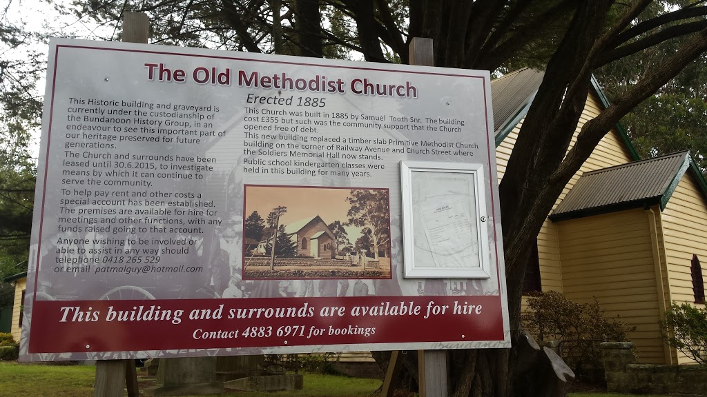 The Old Methodist Church | 4 Church St, Bundanoon NSW 2578, Australia