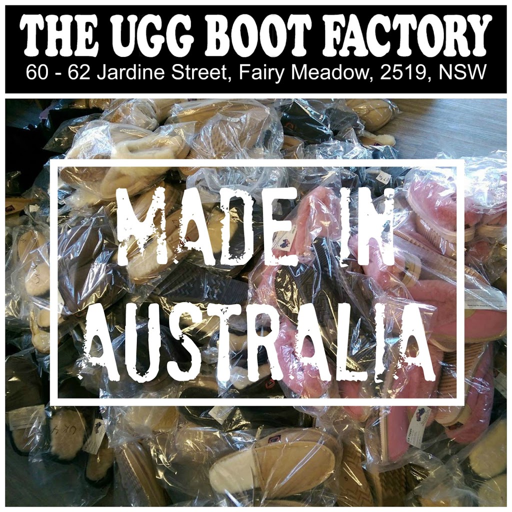 The Ugg Boot Factory | shoe store | 60/62 Jardine St, Fairy Meadow NSW 2519, Australia | 0421992393 OR +61 421 992 393