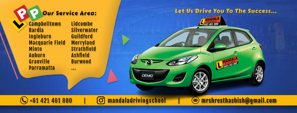 Mandala Driving School |  | Oxford Rd, Ingleburn NSW 2565, Australia | 0421461880 OR +61 421 461 880