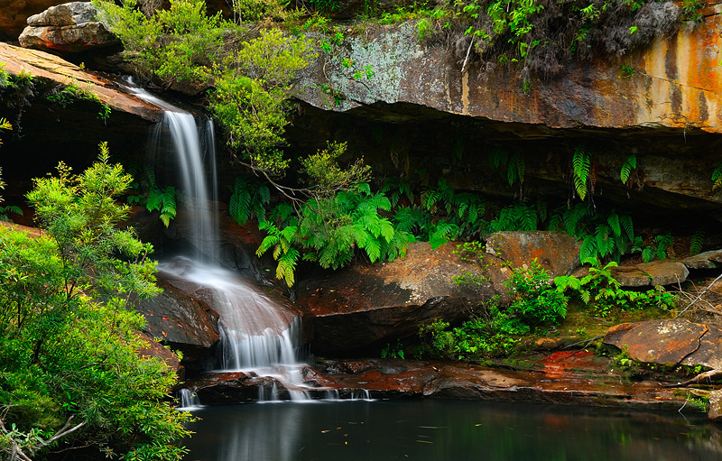 Upper Gledhill Falls | Garigal National Park, Ku-Ring-Gai Chase NSW 2084, Australia